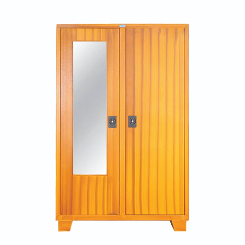 DOUBLE LOCK WARDROBE STEEL POWDER COATED 75X47X18