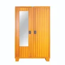 DOUBLE LOCK WARDROBE STEEL POWDER COATED 75X47X18