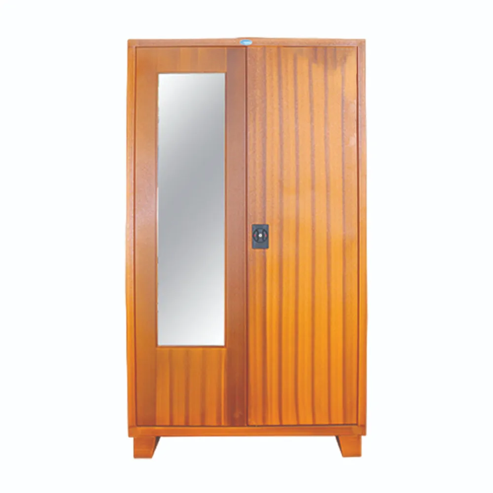 WARDROBE STEEL 72X48 WITH MIRROR